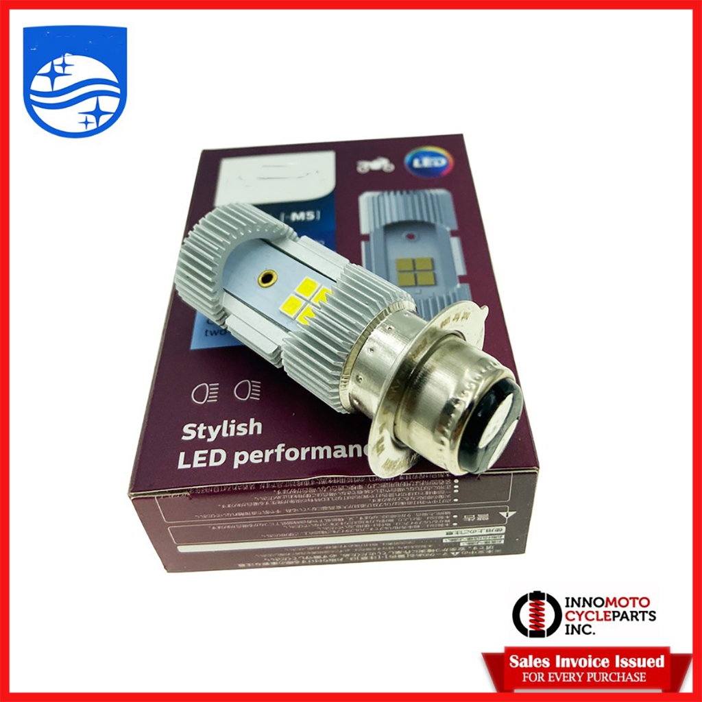 OFER MOTORCYCLE HEADLIGHT LED LIGHT BULB T19 LAMPU DEPAN MOTOR M5 LC135 ...