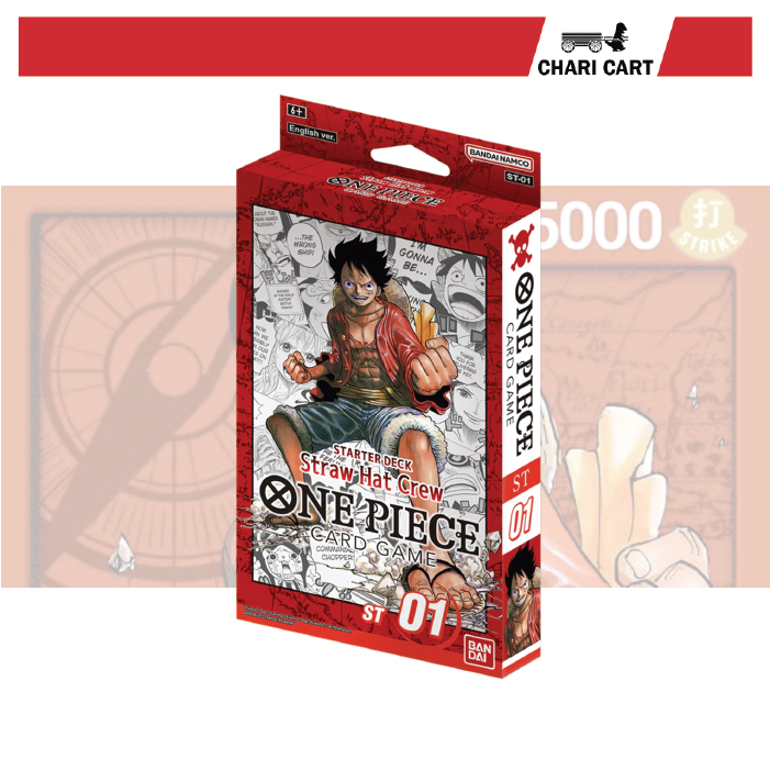 One Piece TCG ST01 ST02 STARTER DECK Straw Hat Crew and Worst Generation  Japanese | Shopee Malaysia