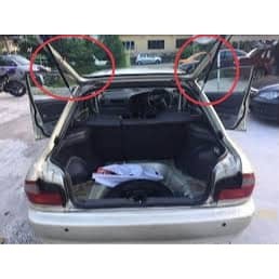 Car Rear Bonnet Damper Gas Spring Boot Absorber Proton Wira Aeroback ...
