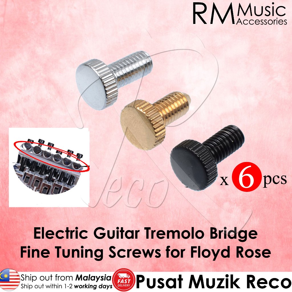 RM Electric Guitar Tremolo Bridge Fine Tuning Screws for Floyd Rose ...