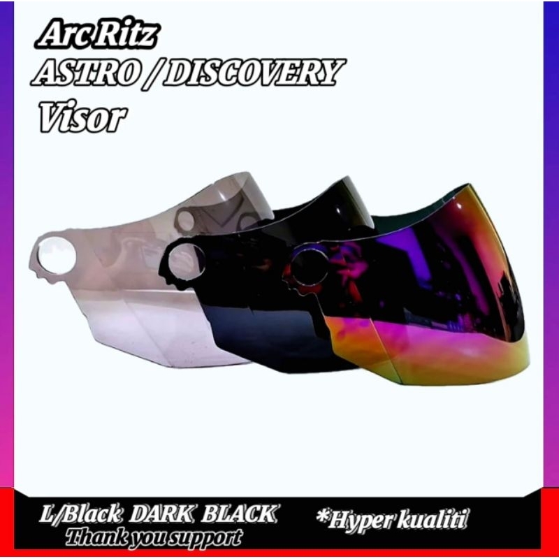 「ARC」 DISCOVERY ASTRO MOTORCYCLE HELMET VISOR | Shopee Malaysia