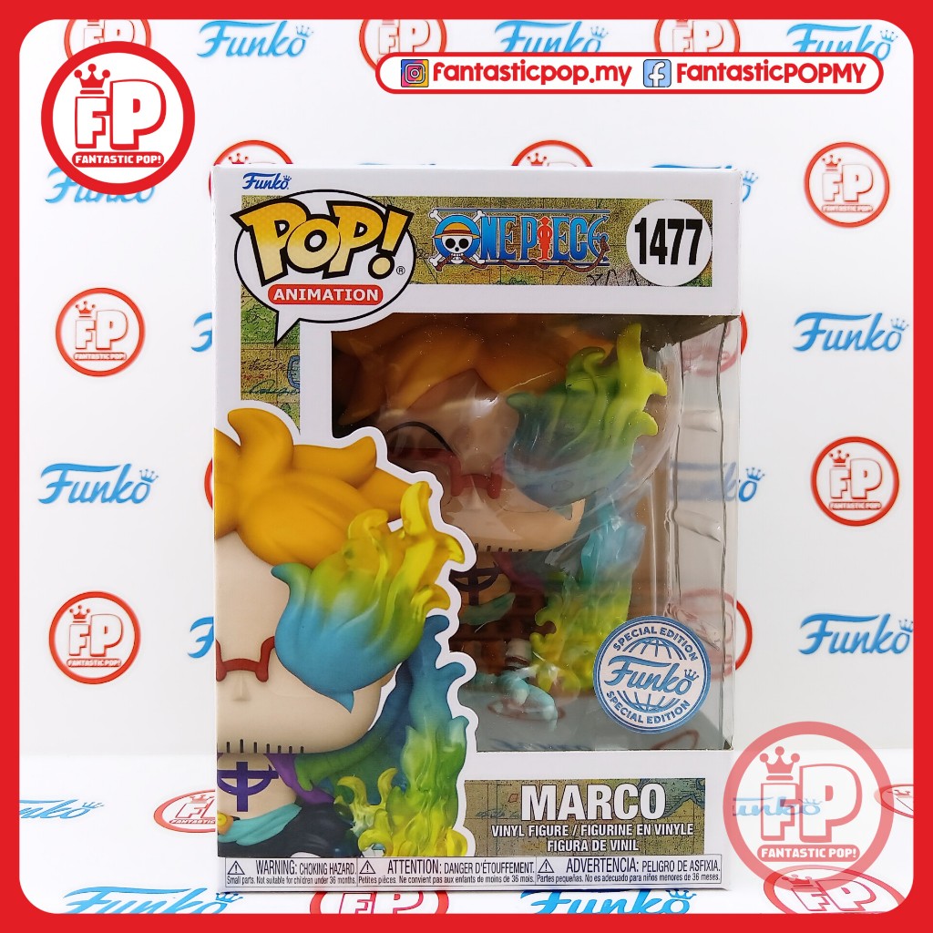Funko Pop One Piece - Marco #1477 - Funko Exclusive, Neuve En Boîte