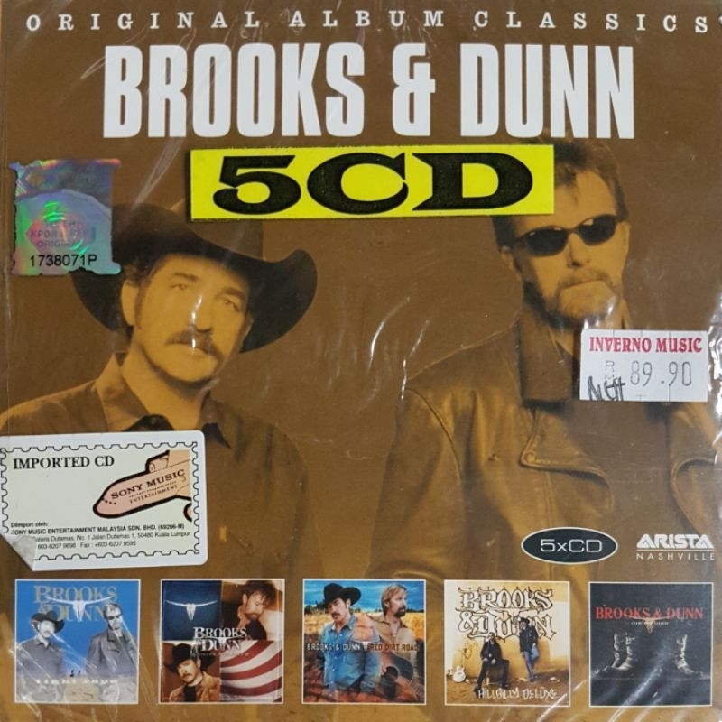 Brooks Dunn Original Album Classics 5CD Shopee Malaysia