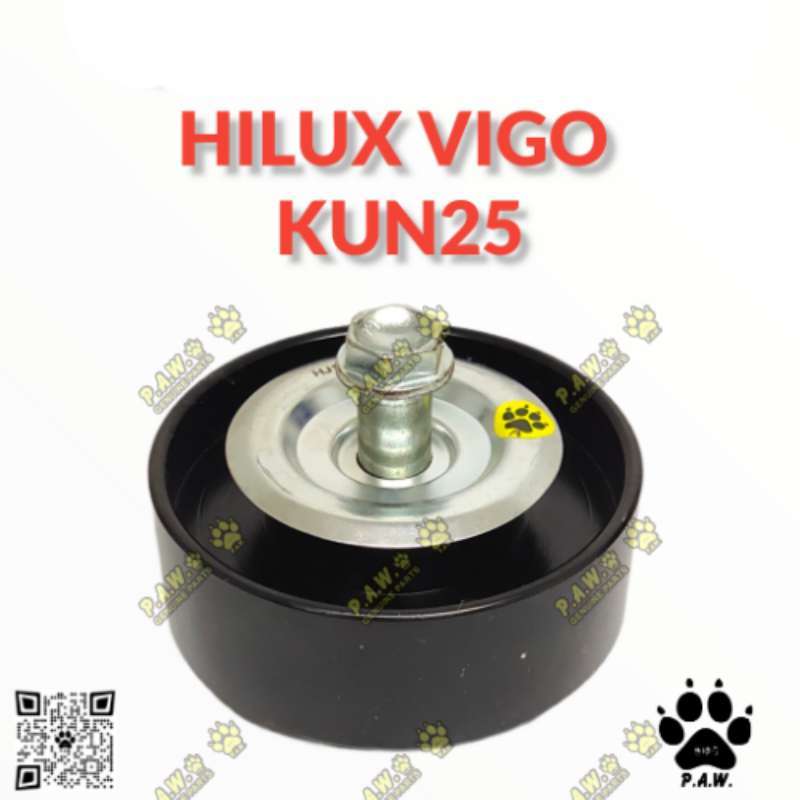 Toyota Hilux Vigo Kun25, Gun125 (70MM) Fan Belt Tensioner Idler Pulley ...