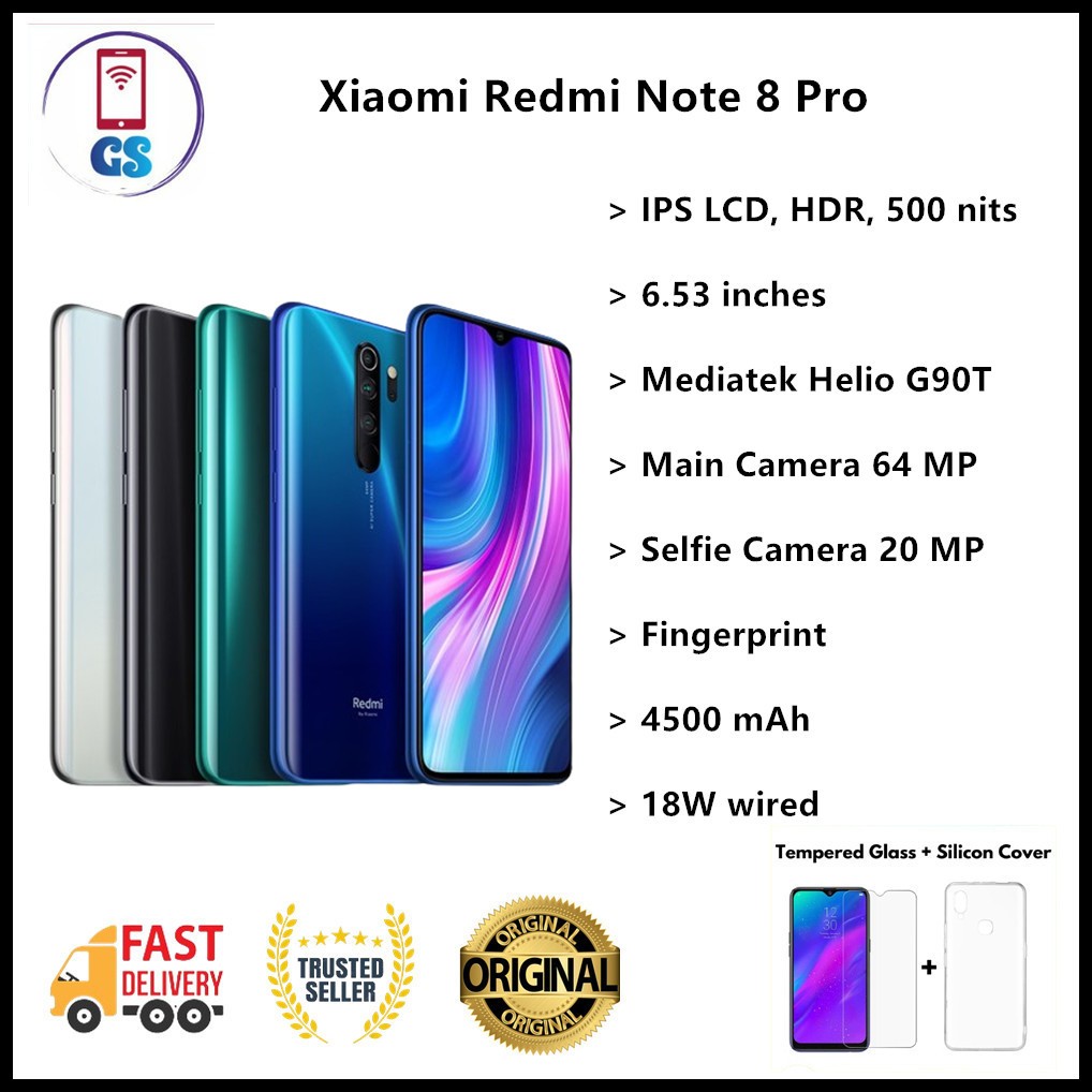 Xiaomi   Redmi  note8Pro値下げします Xiaomi Redmi Note 8 Pro - 128 GB - Pearl White (Unlocked