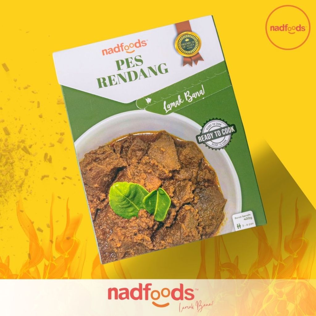 Nadfoods Pes Rendang🔥🔥🔥 400g [Produk Muslim]🔥🔥🔥 | Shopee Malaysia