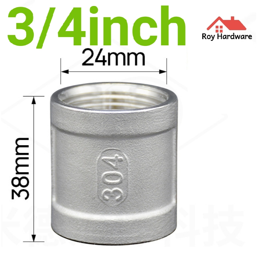 Stainless Steel 304 DN20 3/4''inch inci Elbow Socket Nipple Tee Union ...
