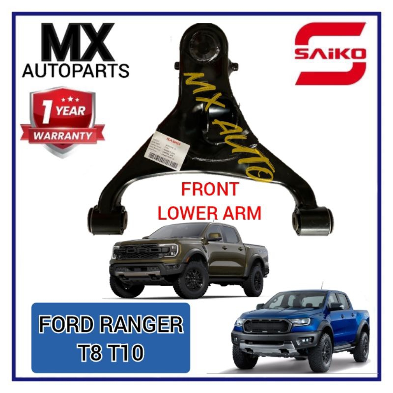 ( WARRANTY 1YEAR )SAIKO CONTROL LOWER ARM FORD RANGER T8 RAPTOR T10 ...