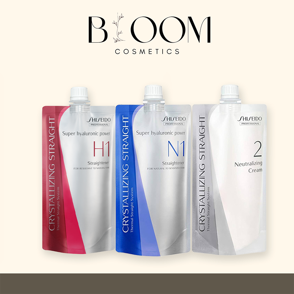 Shiseido Professional Crystallizing Straight Hair rebonding Straightening Cream ubat lurus