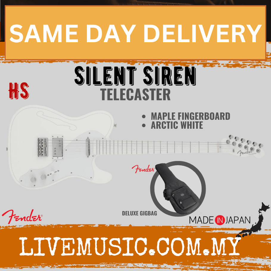 [SILENT SIREN] TELECASTER すぅモデル ギターケース付き SILENT SIREN すぅ signatureギター SILENT SIREN] TELECASTER すぅ