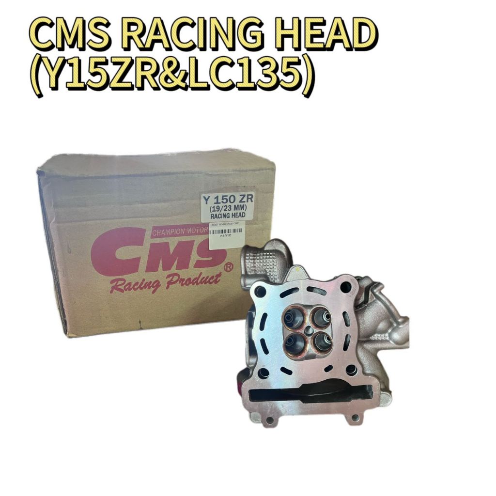 CMS RACING HEAD WITH VALVE (LC135/Y15ZR) | Shopee Malaysia