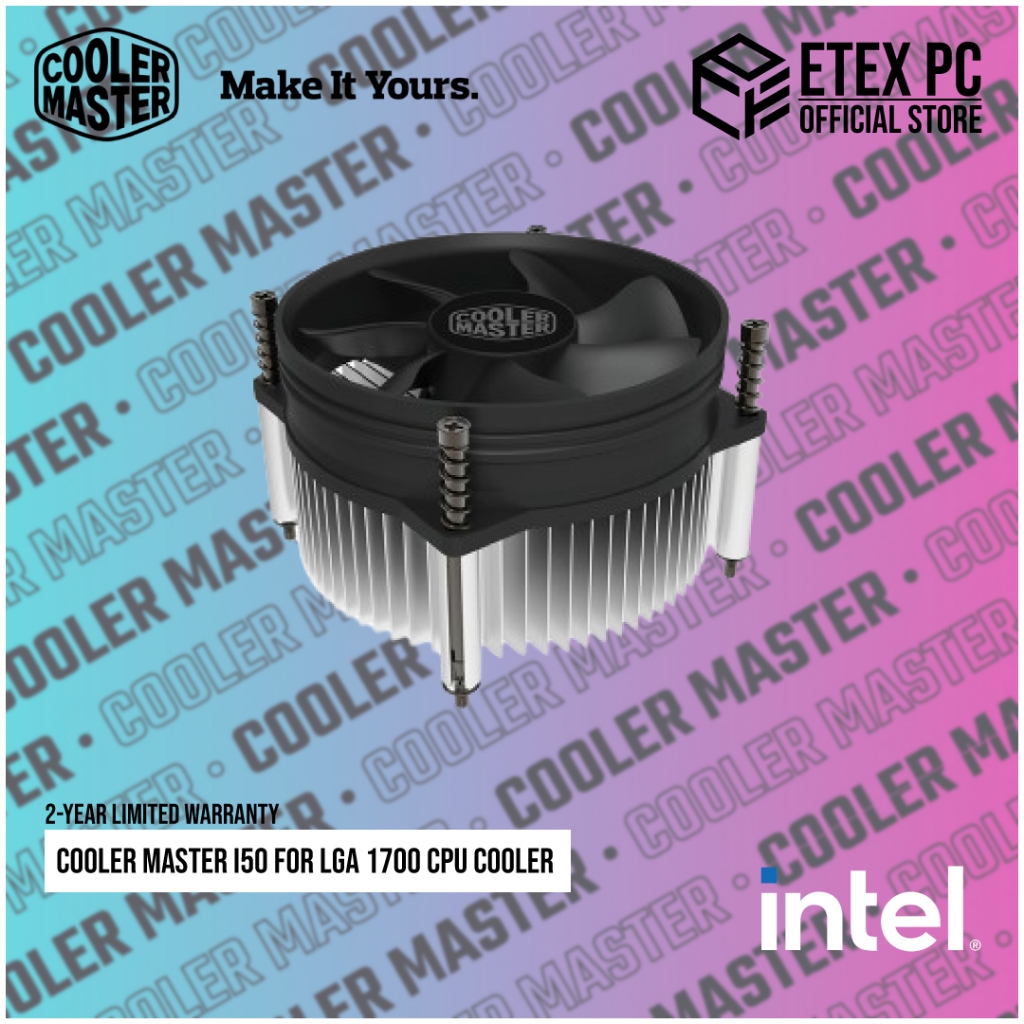 Cooler Master I50 For LGA 1700 CPU Cooler # RR-I5A7-22FK-N1 | Shopee ...