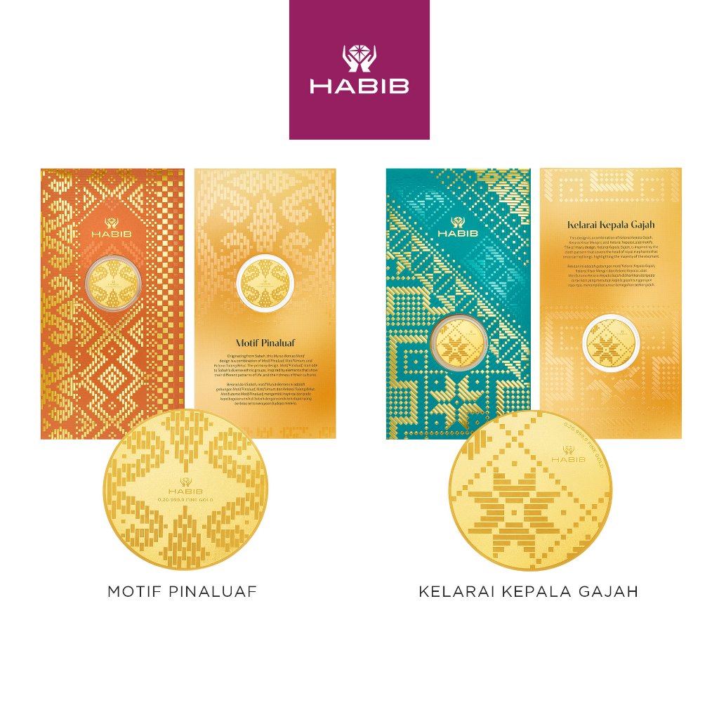 HABIB Anyaman 2.0 Collection Set | 999.9 Gold Wafer Coin (1.00g ...