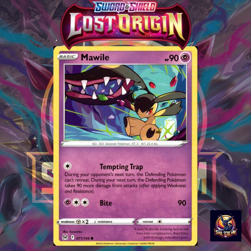 Pokemon TCG Mawile Lost Origin | Shopee Malaysia