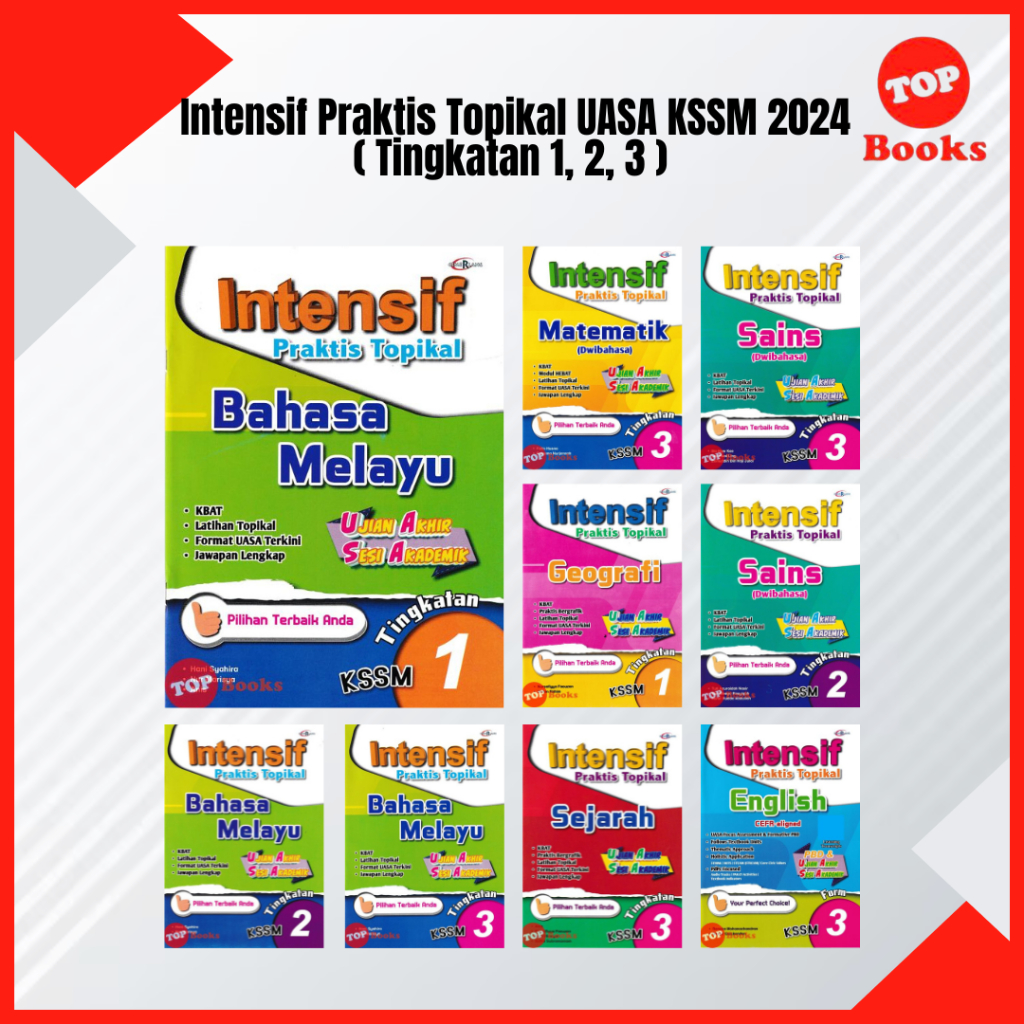 [topbooks Cemerlang] Buku Latihan Intensif Praktis Topikal Uasa Kssm