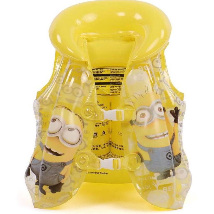 Mesuca Minion Swimming Vest Inflatable / 50CM | Shopee Malaysia