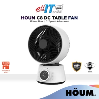 HOUM C8 DC Air 360 Circulator Fan | DC Motor | 32 Speed | Low Energy Consumption | Strong Wind