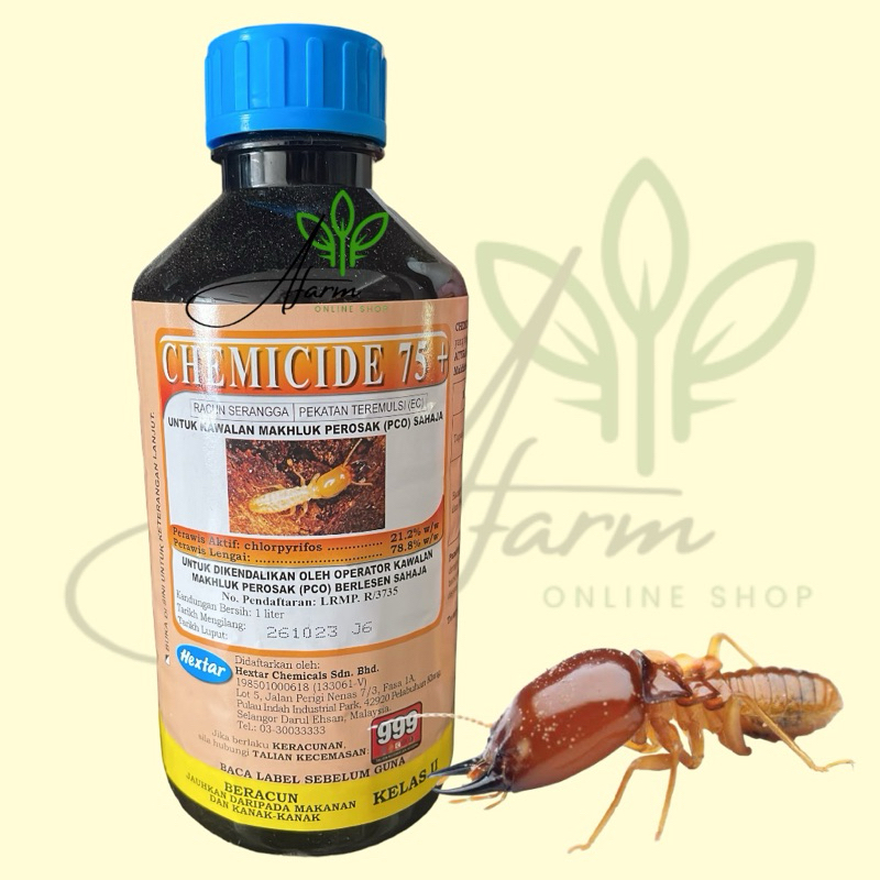 Racun Anai Anai(1L) Chemicide 75+ Termite Pest Control Ubat Anai Anai