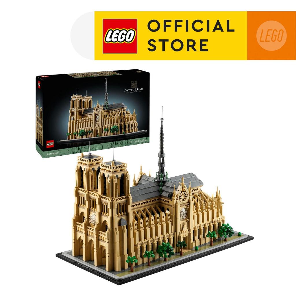 LEGO Architecture 21061 Notre Dame de Paris 4383 Pieces Shopee Malaysia