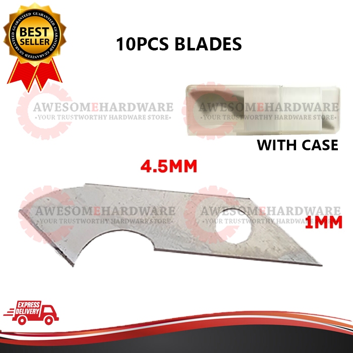 10-Pack Pipe Cutter Replacement Blades – Ultra-Thin Manganese Steel Wheels For Copper, Brass, Aluminum & Plastic Tubing – 18mm OD, 5mm Bore