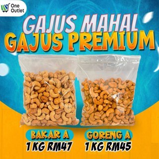 [PREMIUM GRED AAA] Nuts Roasted Kacang Gajus Goreng Kacang Gajus Bakar ...