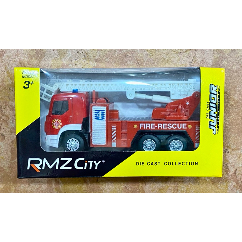 RMZ City Junior FIRE RESCUE Ladder Red Emergency Carrier Pickup ...