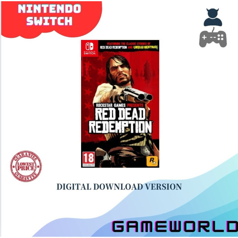 【NINTENDO SWITCH】Red Dead Redemption Digital Download Games normal version