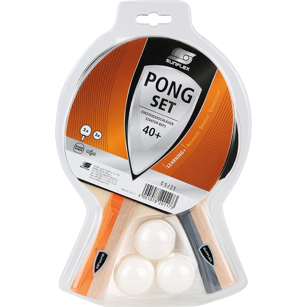Sunflex PONG Table Tennis Set | Shopee Malaysia