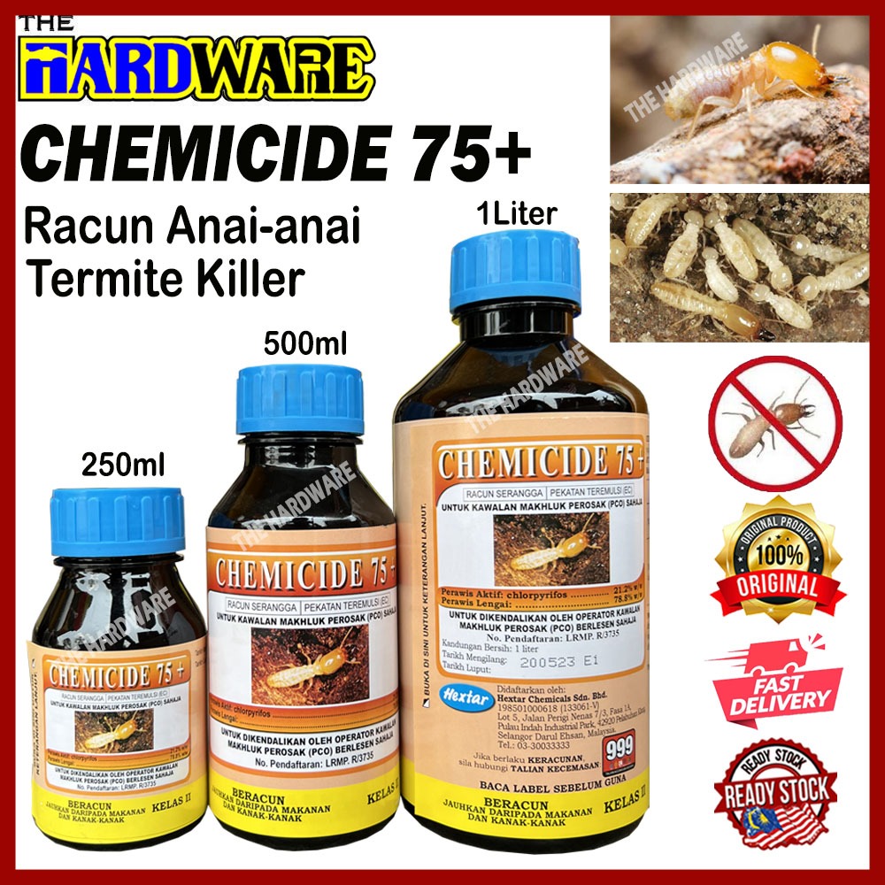🔥Ready Stock🔥Hextar Chemicide 75+ Termite Ant Killer Ubat Anaianai