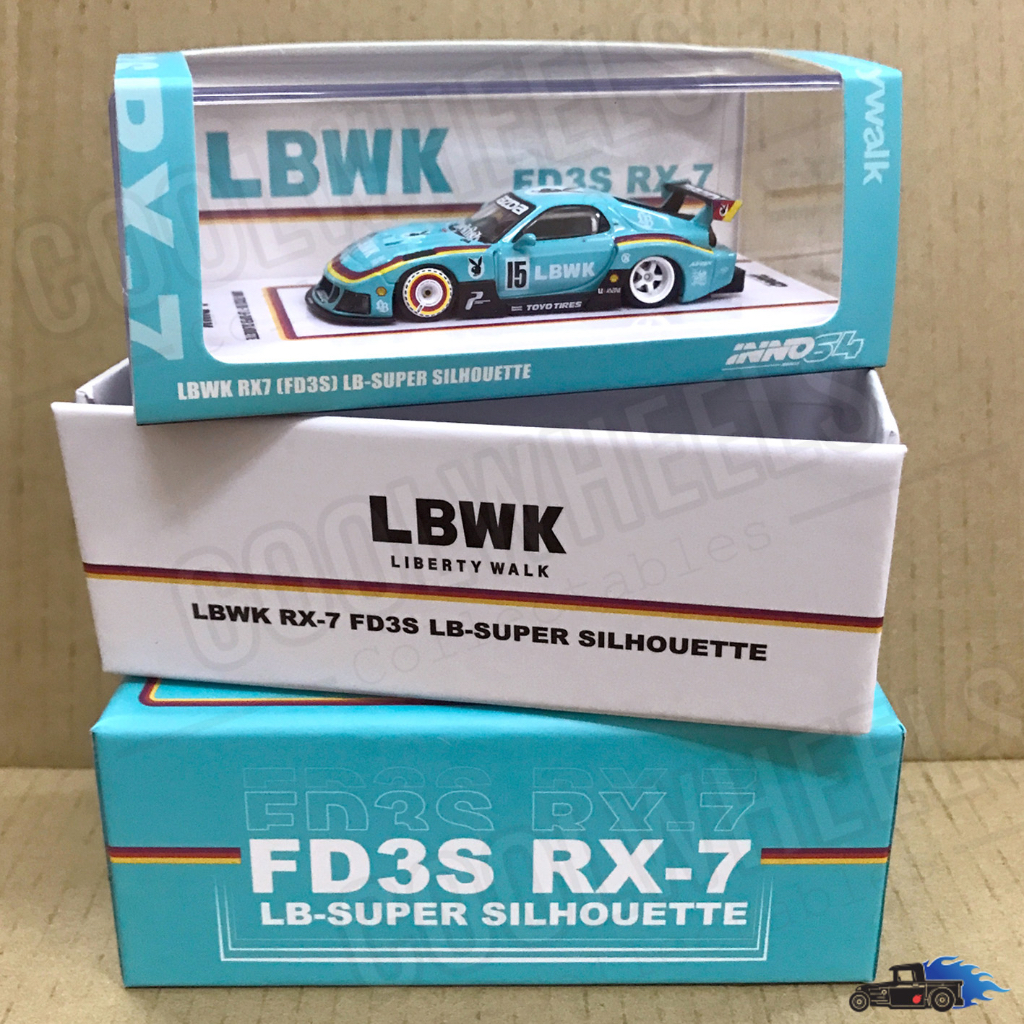 Inno64 LBWK RX-7 FD3S LB-Super Silhouette Hobby Expo China 2024 HEC ...