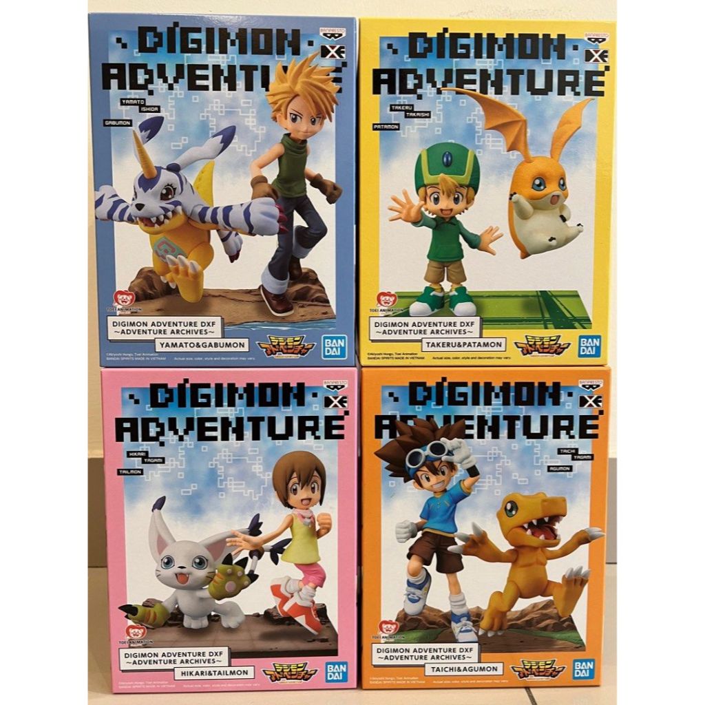 BANPRESTO DIGIMON ADVENTURE DXF ADVENTURE ARCHIVES ANIME FIGURES TOY ...