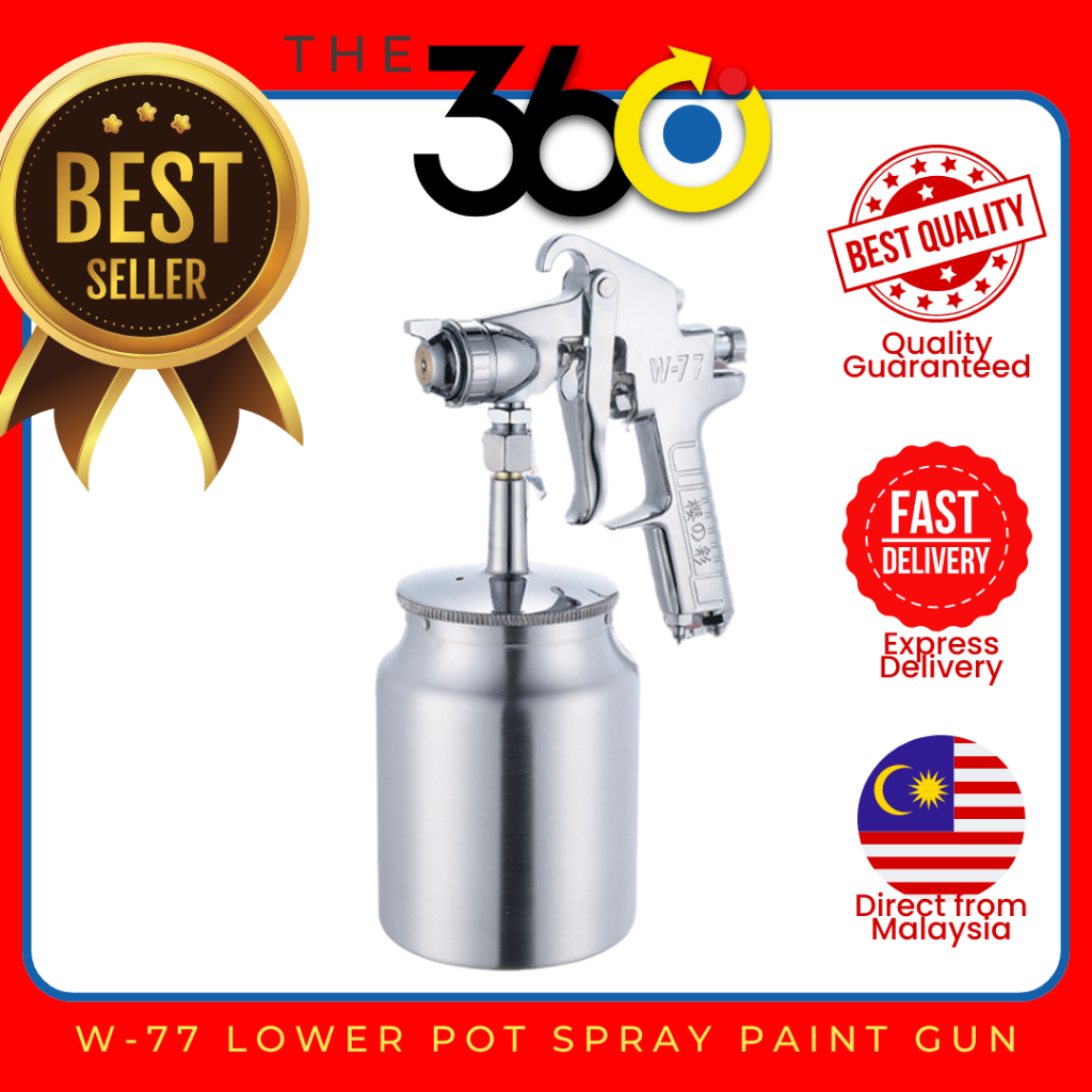 W-77 Lower Pot Spray Paint Gun/ Spray Gun/ High Atomization Spray Tool ...
