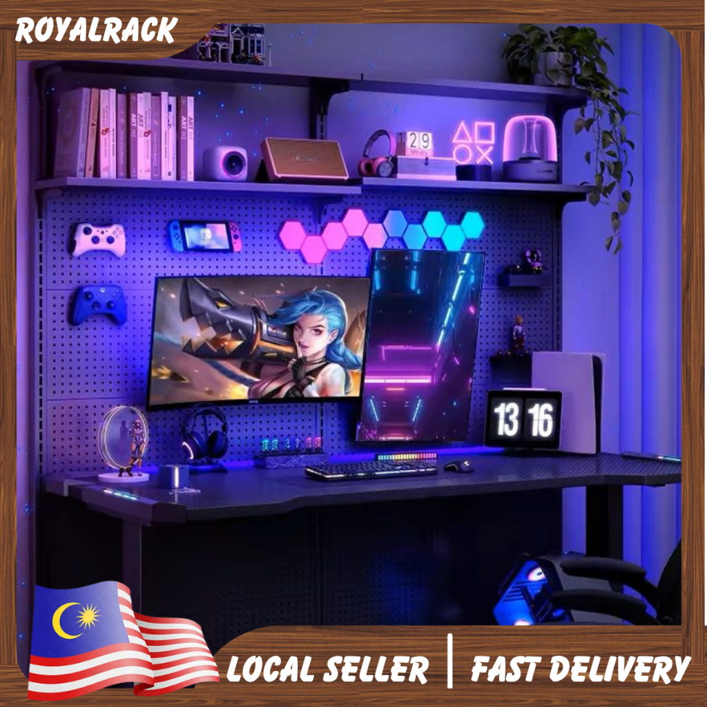 RoyalRack Creative Gaming Table with Creative Board Rack Working Table ...