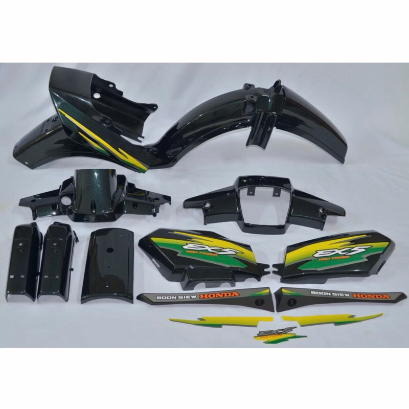 Honda Ex5 / Ex5 Dream Body Cover Set (Siap Tampal Sticker)+Free Gift ...