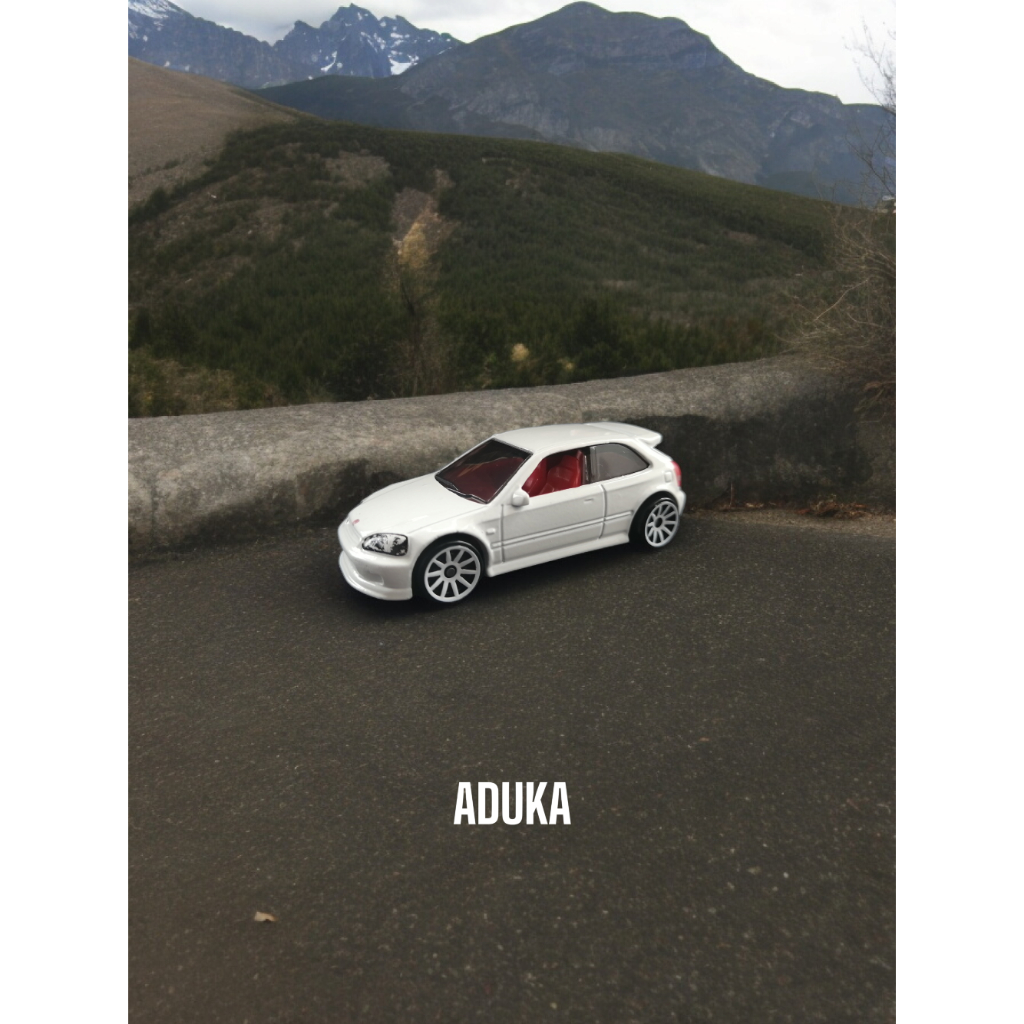 Hotwheels - 99 Honda Civic Type R (Ek9) White - Loose - Best For ...