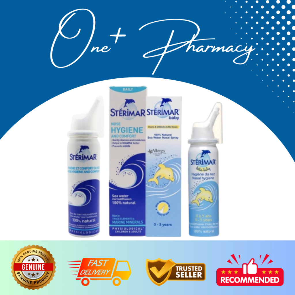 STERIMAR NASAL HYGIENE SPRAY 50ML(Baby/Adult) | Shopee Malaysia