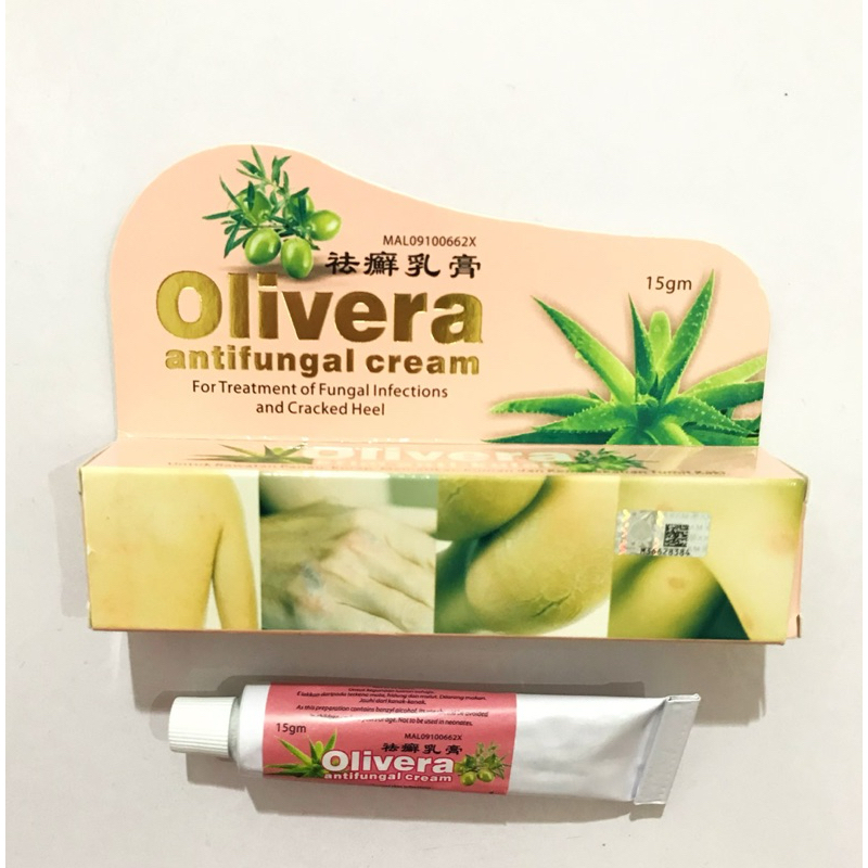 olivera Antifungal cream祛癣乳膏15gm Exp8/2025 Shopee Malaysia