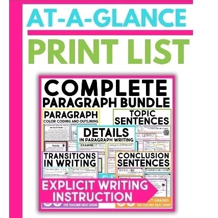 [Bundle Deal] Essay Writing UPSR/PT3/ SPM-Paragraph Writing How To ...