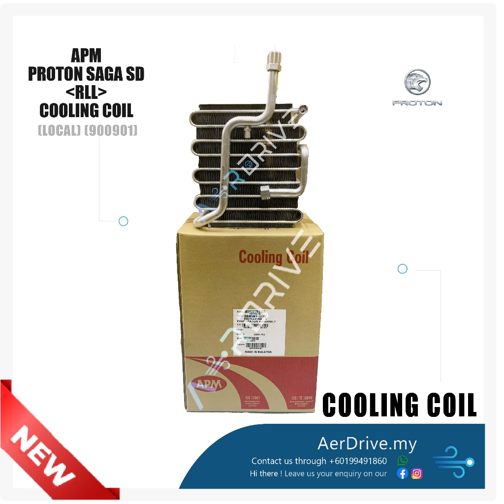 LOCAL APM PROTON SAGA SD COOLING COIL ( 900901 ) | Shopee Malaysia