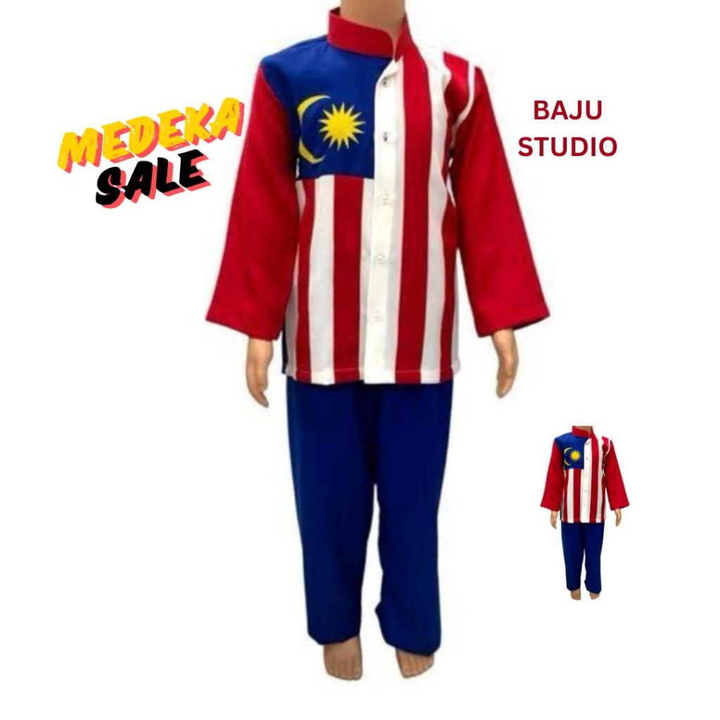 BAJU MERDEKA KANAK PEREMPUAN | Shopee Malaysia