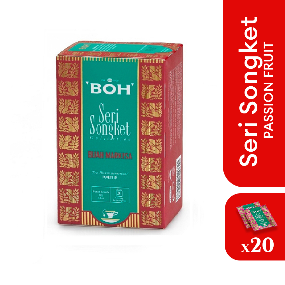 BOH Seri Songket Buah Markisa 2g x 20 Tea Bags | Shopee Malaysia