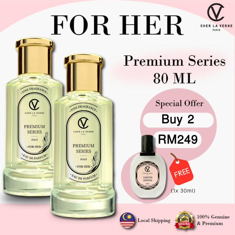 Cher La Verne Perfume For Her 80ml Minyak Wangi Tahan Lama Perempuan ...