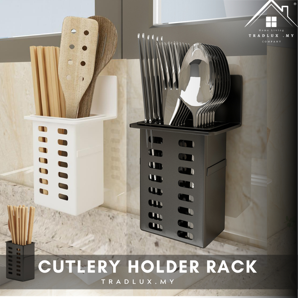 Draining Storage Rack Spoon Rack Chopsticks Organizer Rack Cutlery ...