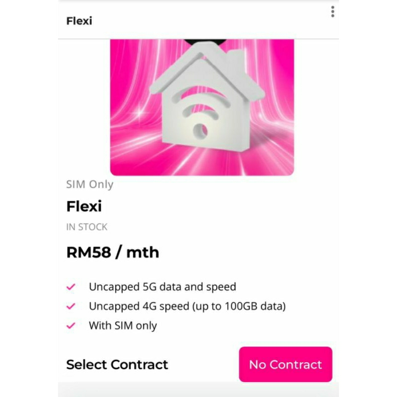 SIMKAD YES POSTPAID FLEXI UNLIMITED DATA (modem) | Shopee Malaysia