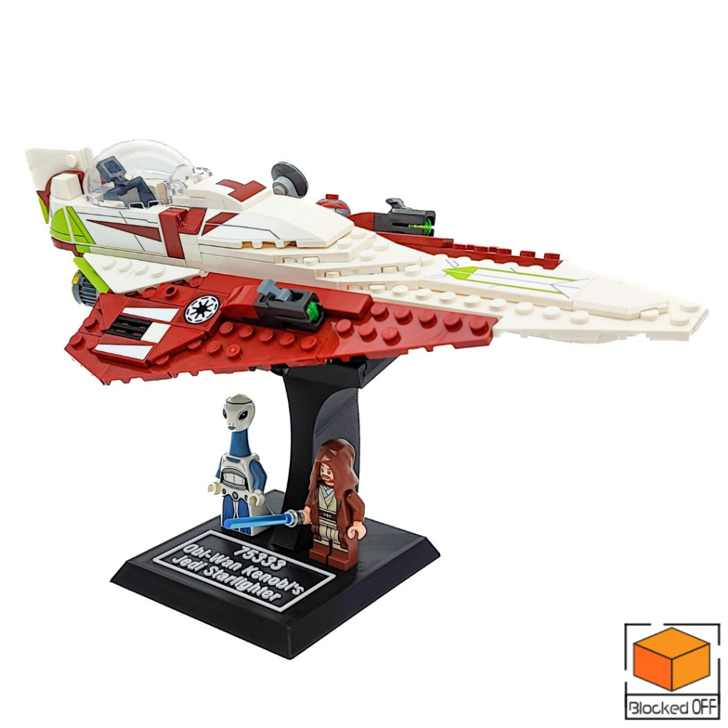 Display Stand for Lego Star Wars Obi-Wan Kenobi's Jedi Starfighter ...