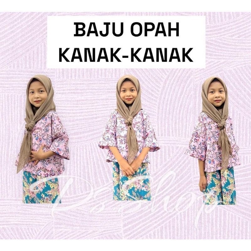 BAJU OPAH BUDAK (Baju Sahaja) | Shopee Malaysia