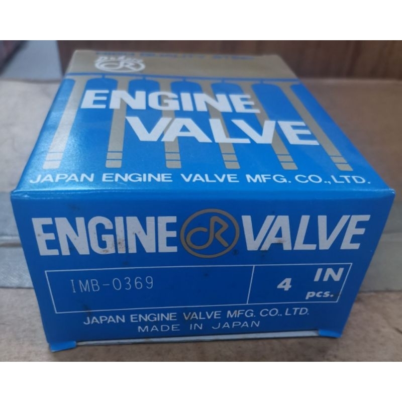 PAJERO 4D56, 4D56T INLET ENGINE VALVE (IMB 0369) - 1BOX 4PCS | Shopee ...