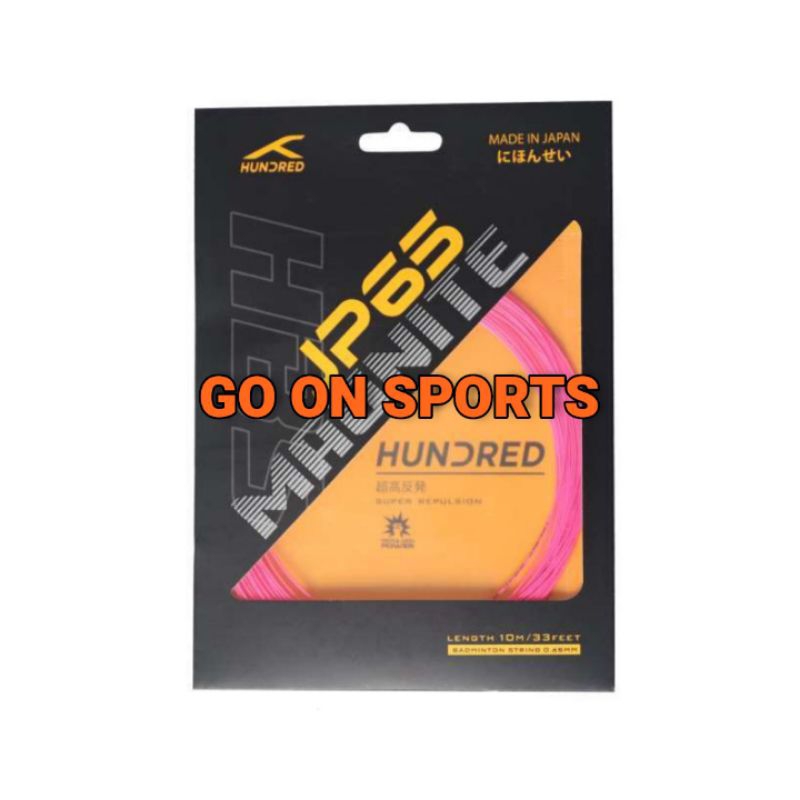 HUNDRED MAGNITE JP65 BADMINTON STRING | Shopee Malaysia