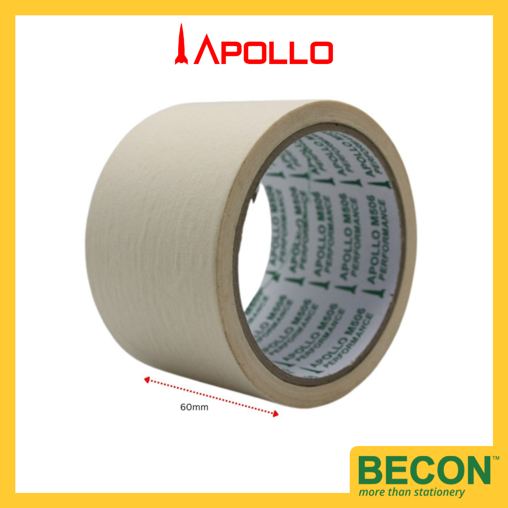 Apollo Masking Tape M506 Green Label General Purpose 18yds 60mm ...