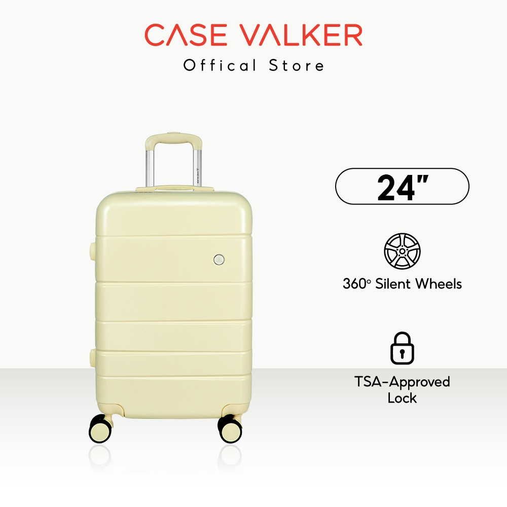 Case Valker Anna 3in1 PC ABS Hard Case Luggage Set TSA Lock 24 20 14 Shopee Malaysia